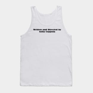 written and directed by Sofia Coppola Tank Top